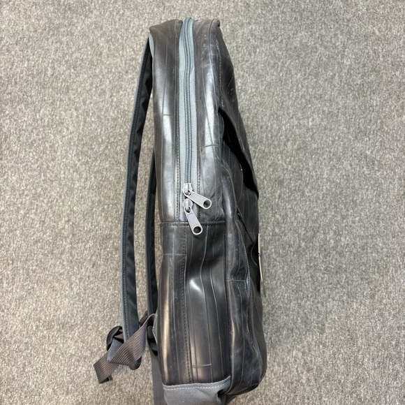 Alchemy Goods Madison Black Recycled Inner Tube Backpack Laptop Sleeve - Picture 2 of 16